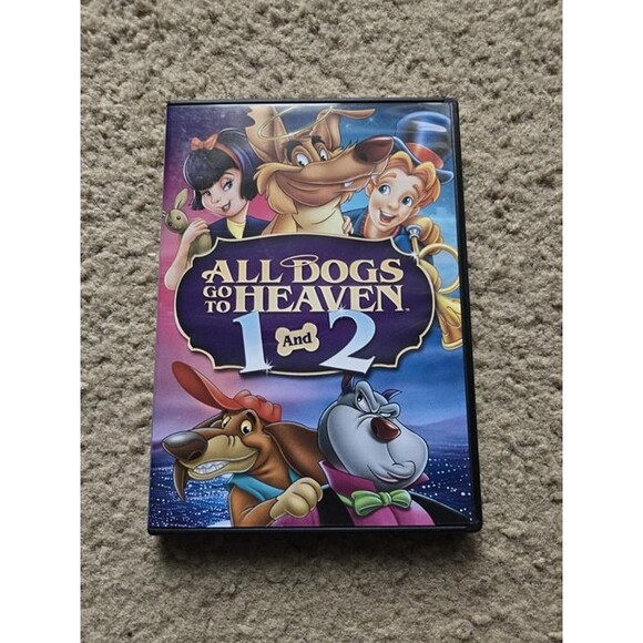 All Dogs Go to Heaven 1 (1989) + All Dogs Go to Heaven 2 (1996)- DVD Set - Picture 1 of 3